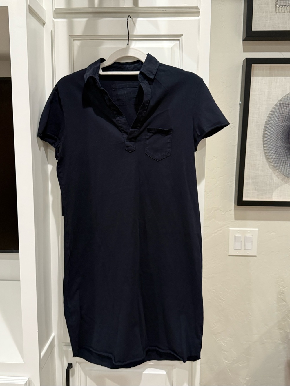 Frank and Eileen Royal Navy Polo Shirt dress